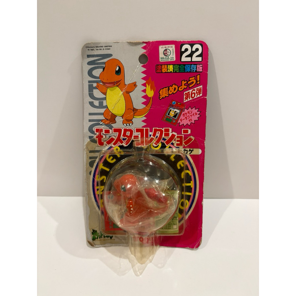 Moncolle pokemon tomy figure original vintage charmader