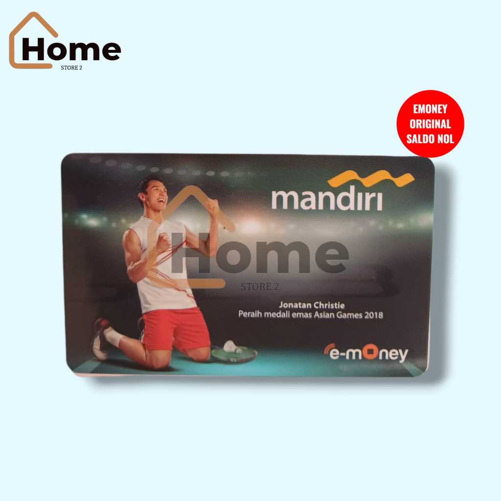 KARTU ETOLL EMONEY MANDIRI ORIGINAL SPECIAL EDISI JONATAN CHRISTIE