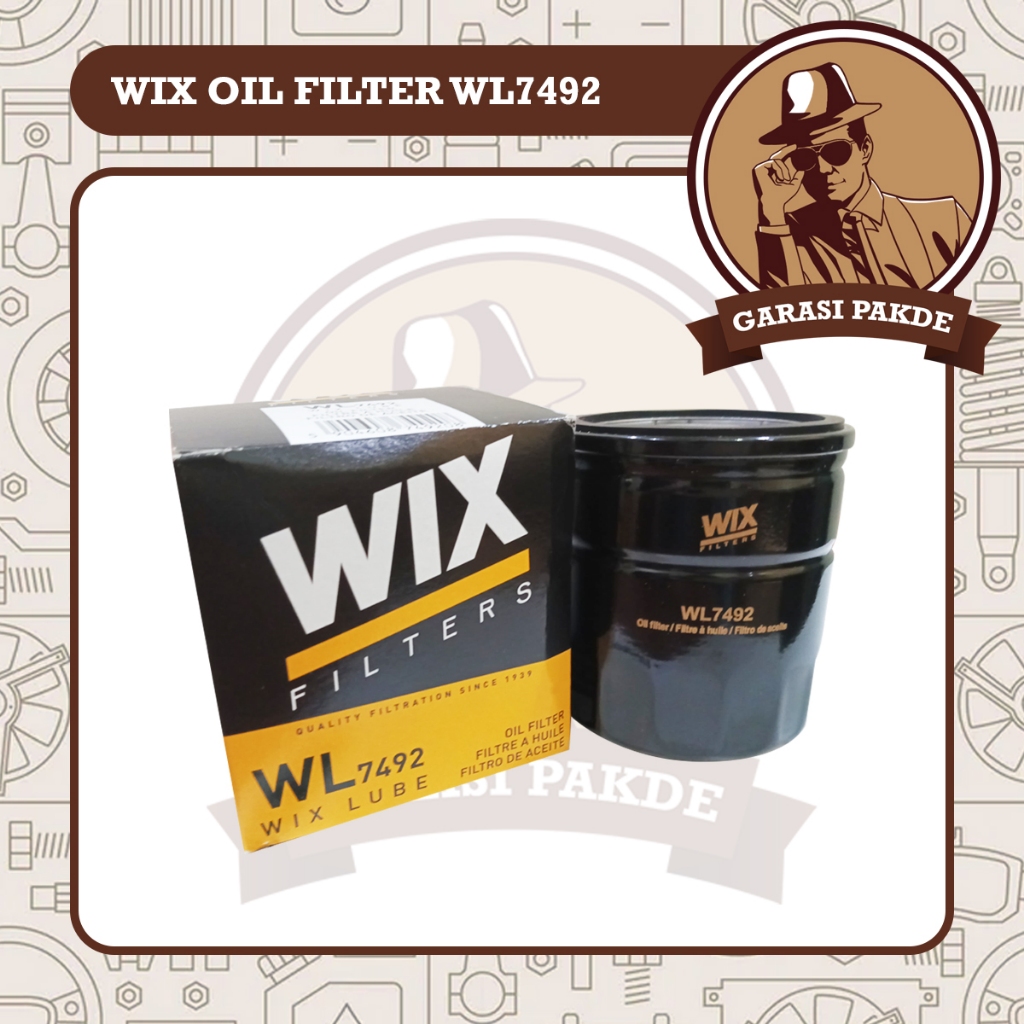 Wix Filter WL7492 Filter Oli Mobil Ford Ranger 3000cc Everest 2500cc Original