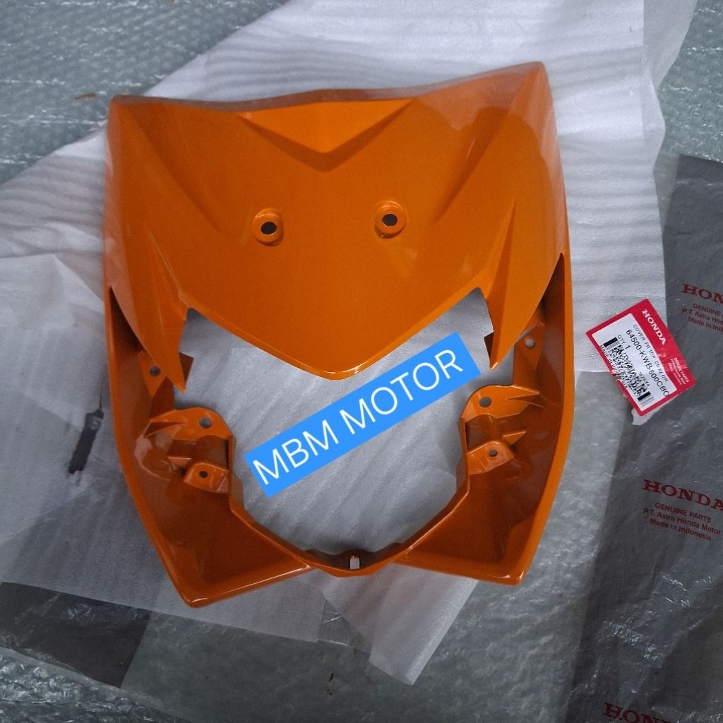 COVER PANEL DADA DASI TEMENG DEPAN HONDA BLADE 110 LAMA OLD ORI AHM 64500-KWB-920CBO ORIGINAL ASLI W