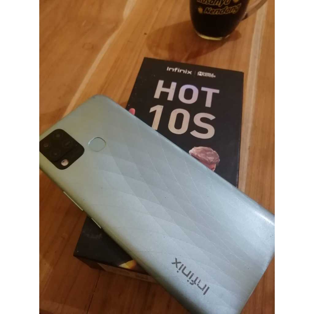 Infinix Hot 10s 6/128 GB Second / HP murah