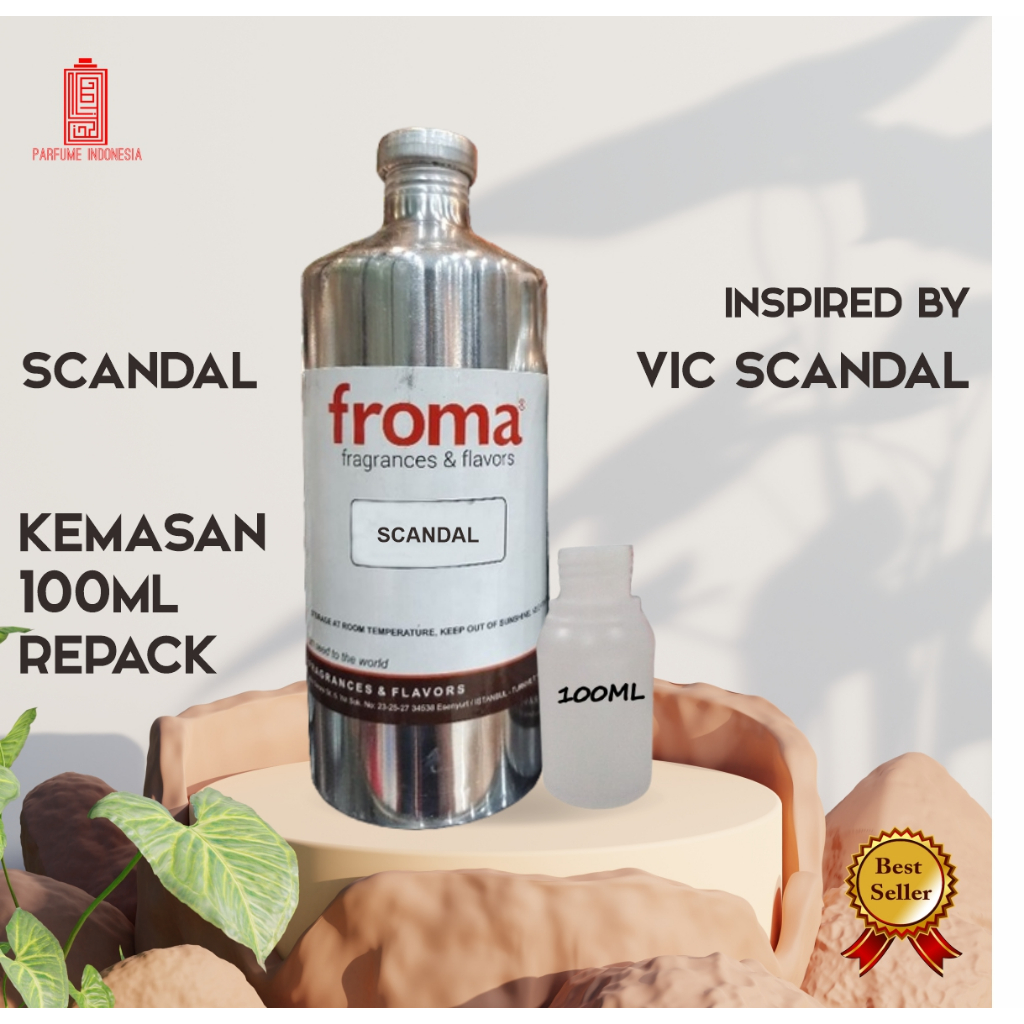 bibit parfum murni SCANDAL | FROMA 100ML | REPACK