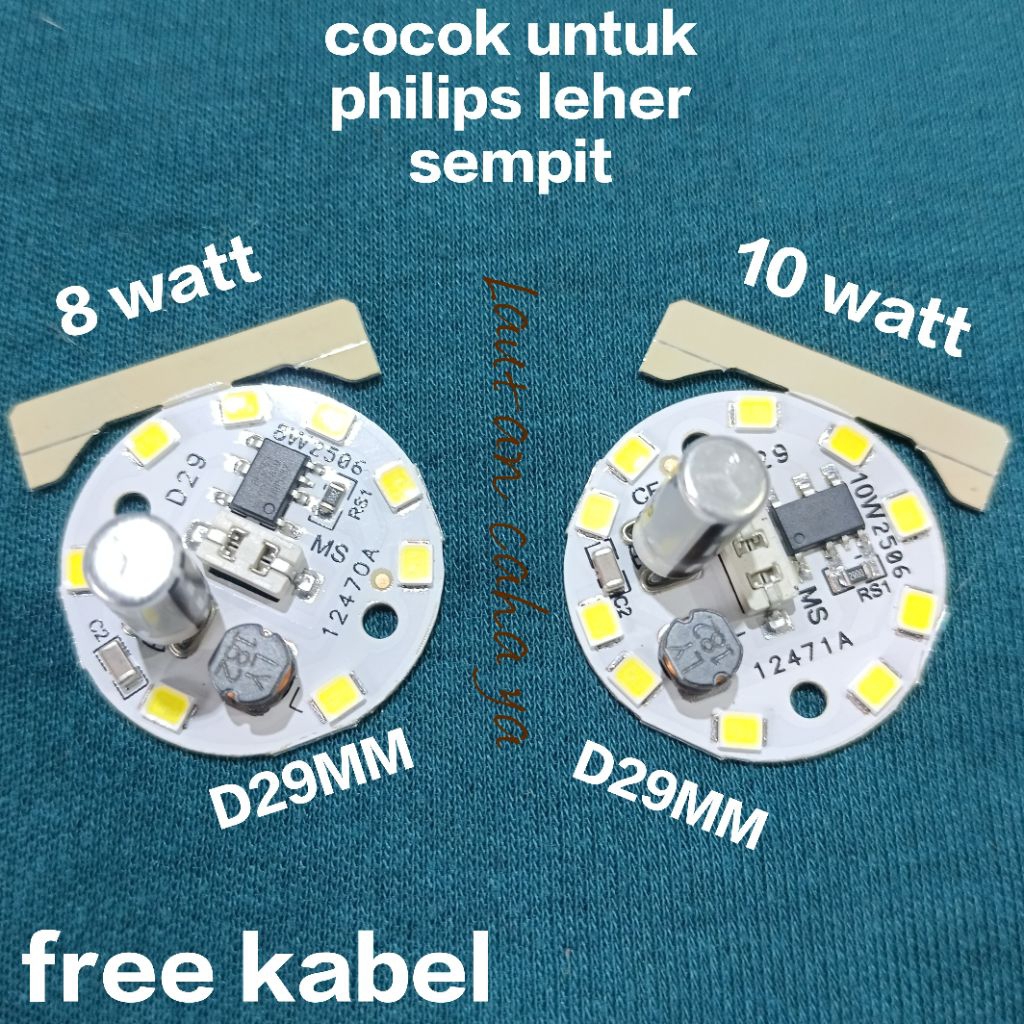 PCB LED AC BM CUSTOM 8 10 WATT / MESIN LAMPU LED