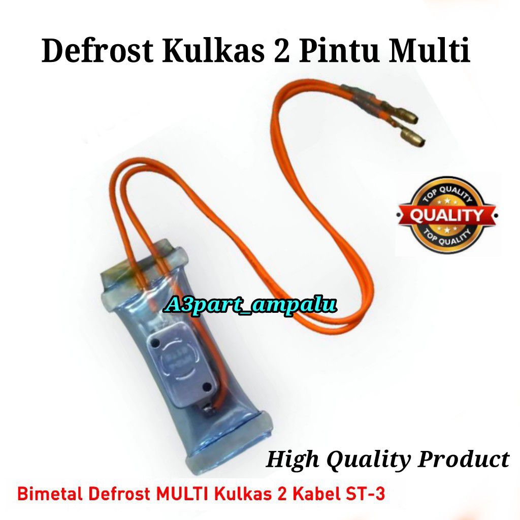 Defrost Kulkas 2 Pintu Multi Bimetal Kulkas 2 Pintu