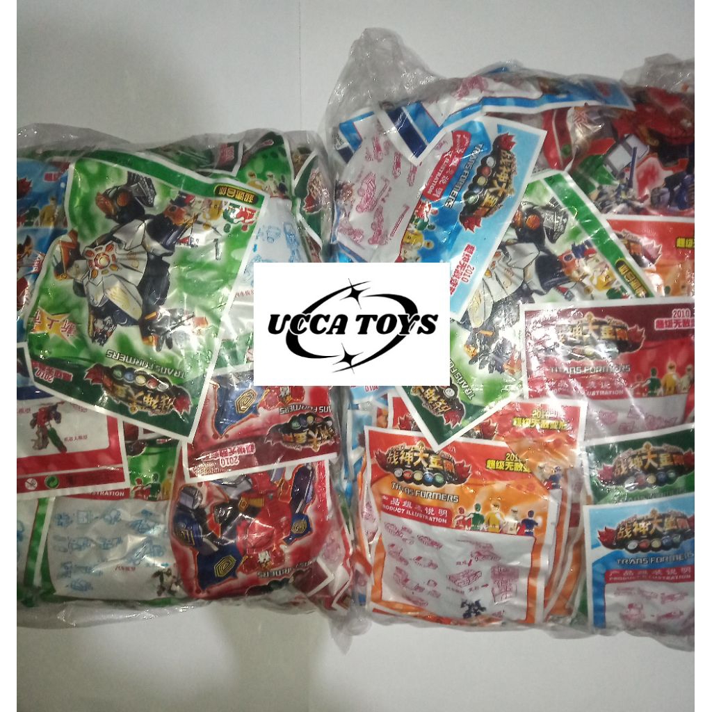 Mainan Robot Bongkar Pasang Isi 20 PCS