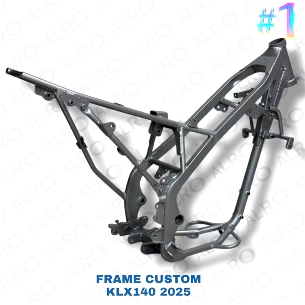 Rangka KLX140 PNP Mesin:KLX140,KLX150,Dtracker,CRF,GL,Tiger,Megapro