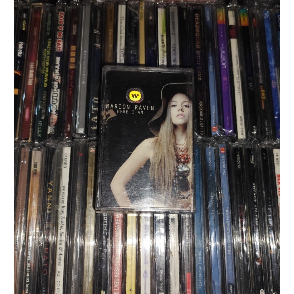 Kaset Marion Raven (Member of Pop Duo M2M) - Here I Am Hits Singles End of Me, Break You, When You B