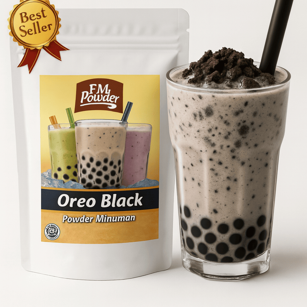 Bubuk Minuman 1000 gr FM Powder Drink Surabaya Varian Rasa Coklat