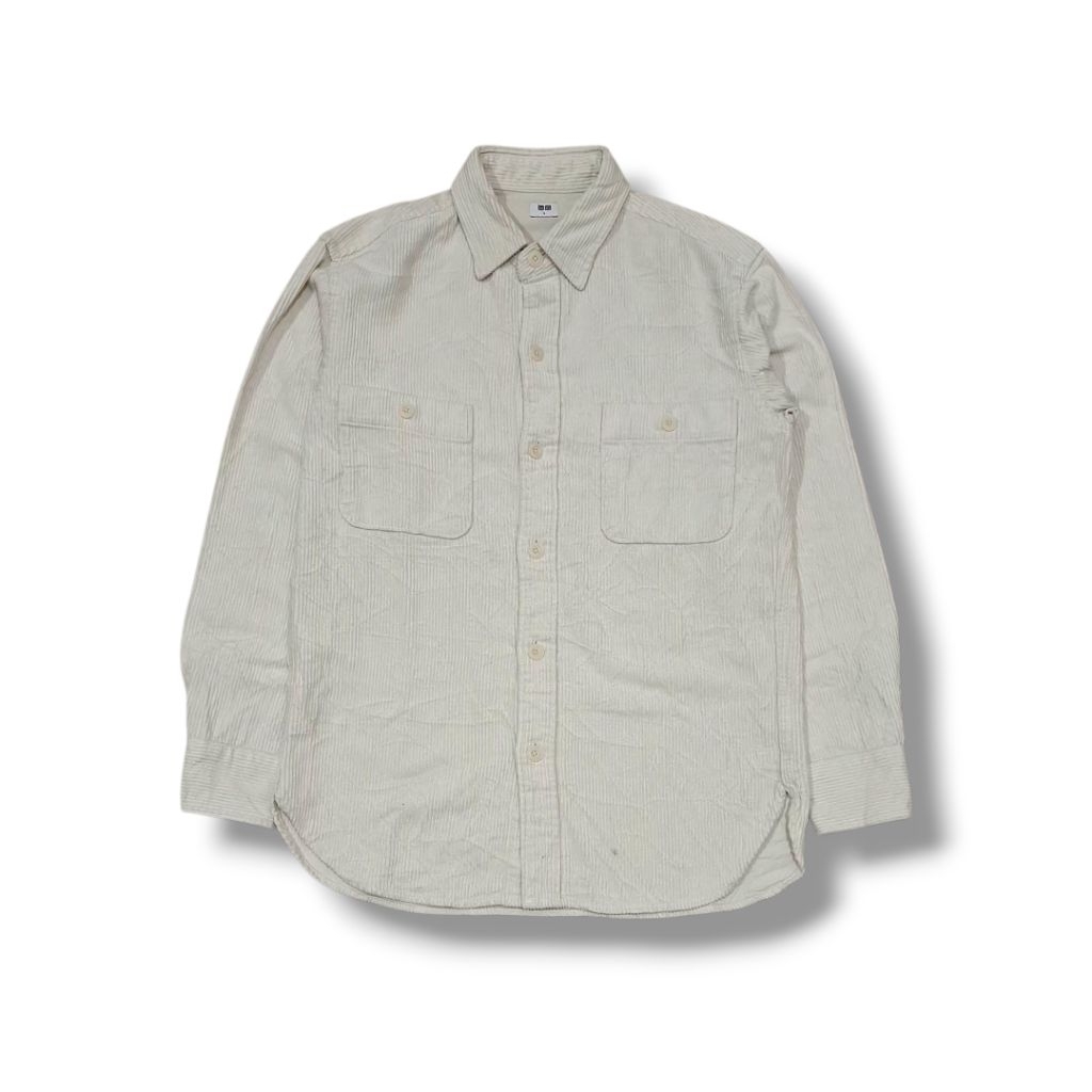 kemeja outer corduroy uniqlo