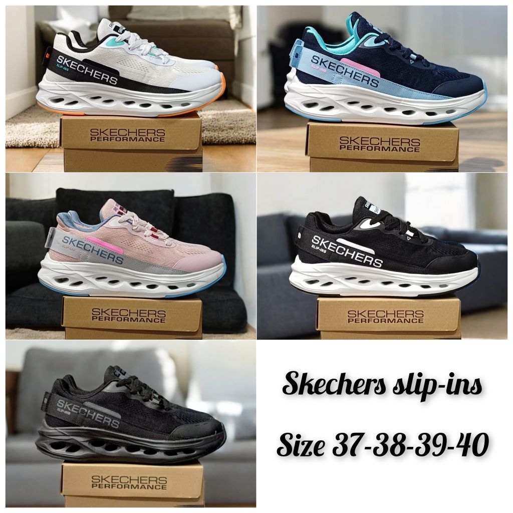 NEW READY Sepatu Skechers Max Cushion Glide Step/Sepatu Pria/Skechers Max Glide Step