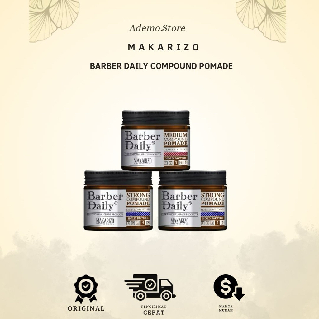 Makarizo Barber Daily Compound Pomade
