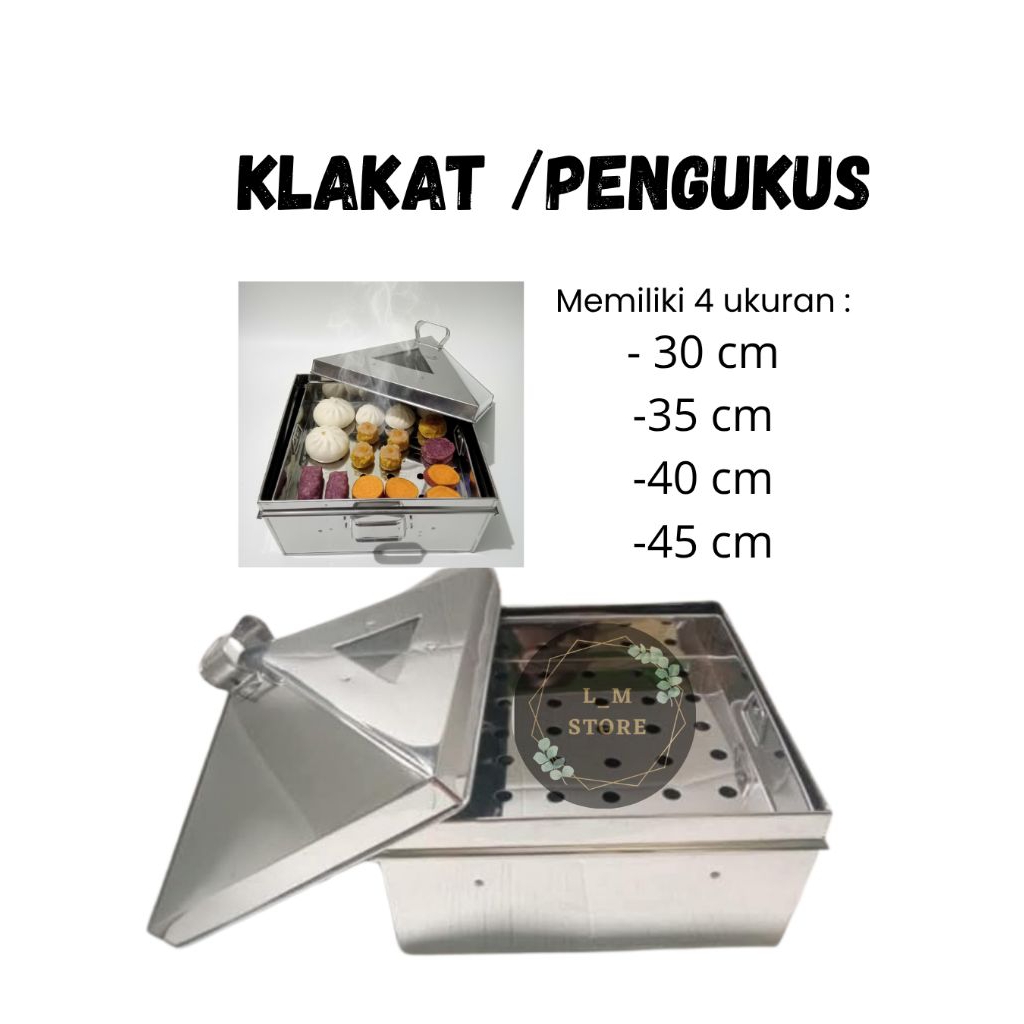 kelakat / pengukus / kukusan dimsum anti lengket