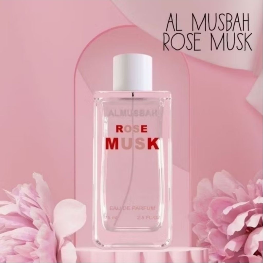 PARFUM ORIGINAL AL MUSBAH ROSE MUSK (unisex) REJECT/TESTER