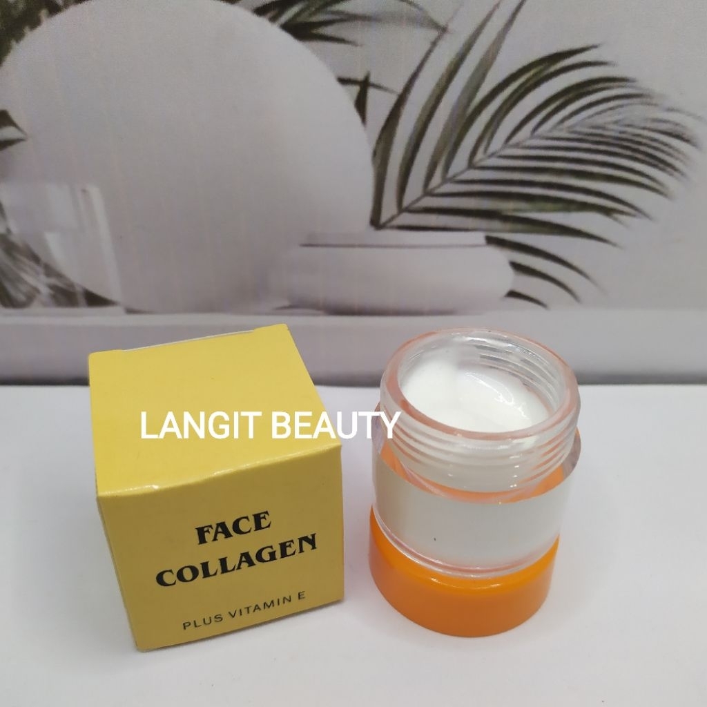 12pc krim face collagen plus VITAMIN E bpom