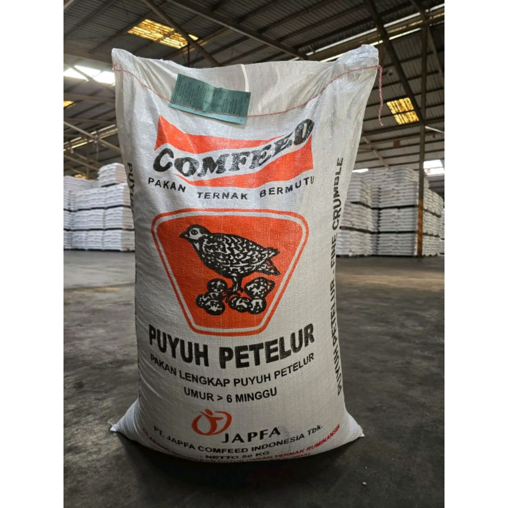 Comfeed Puyuh Petelur Pur pakan puyuh petelur
