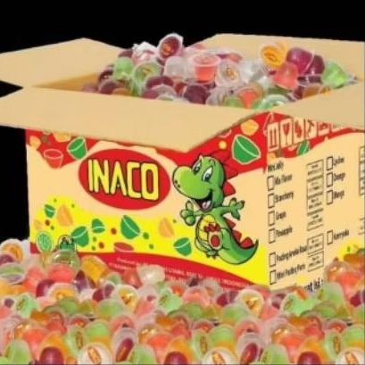 INACO JELLY 1DUS ISI 10KG MIX RASA