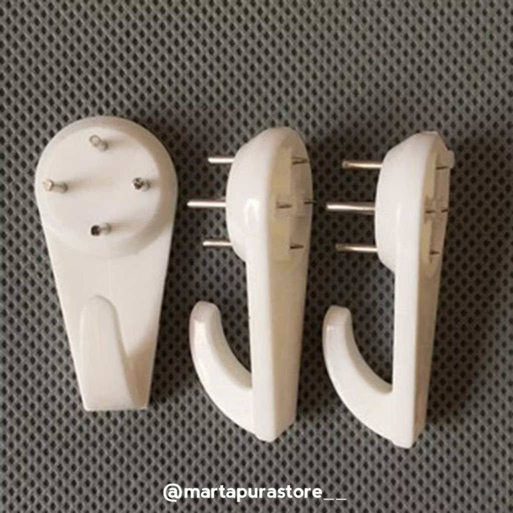 GANTUNGAN PAKU DINDING TANPA BOR KAIT PAKU TANPA BEKAS DINDING TEMBOK