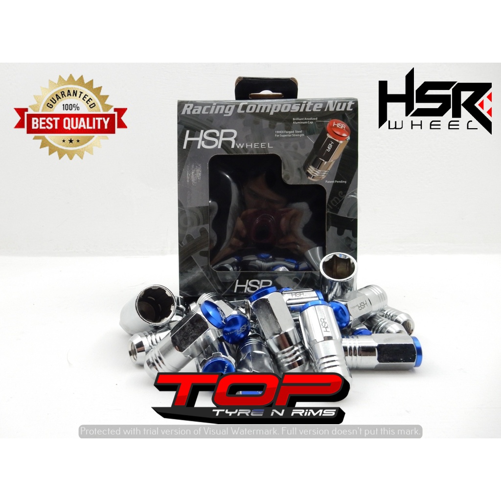 Baut Roda Mobil Racing BAUT RODA HSR BLUE 1,5