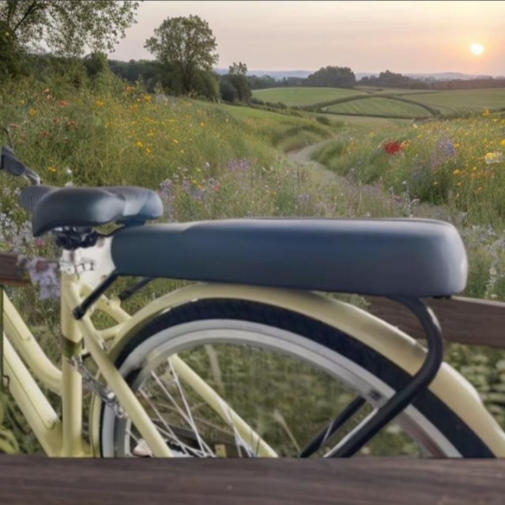 Sadel boncengan sepeda Polygon Sierra Lovina Saddle carrier citybike