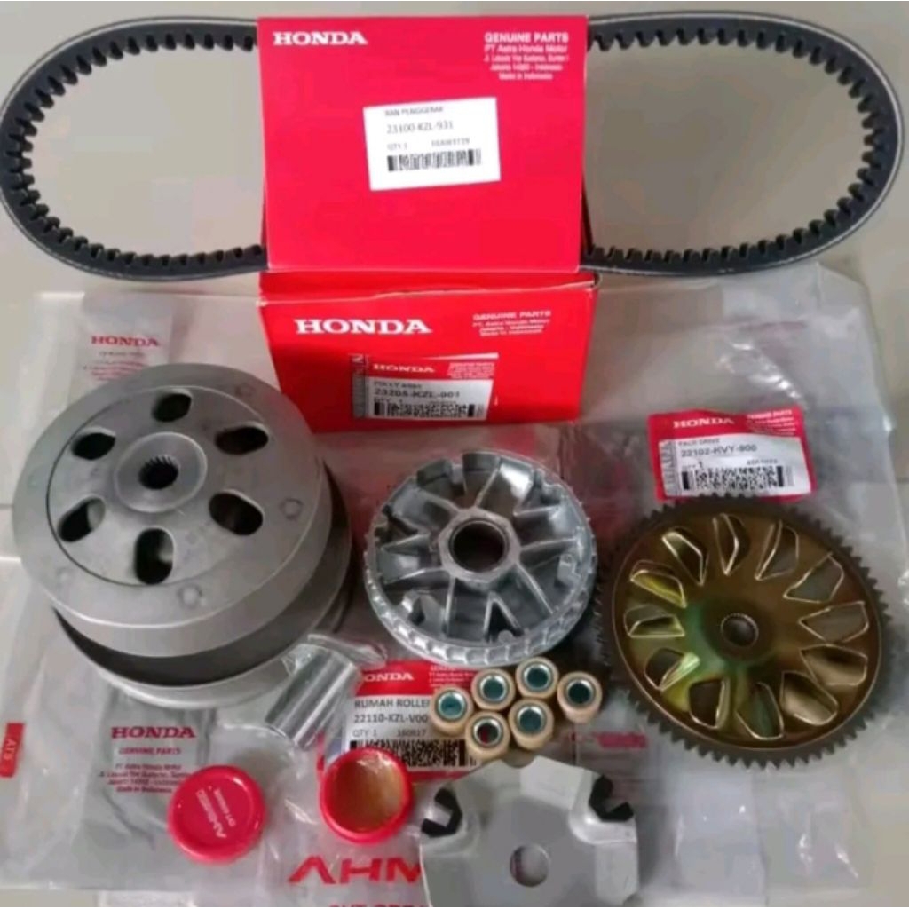 FULL SET PAKET CVT KIRIAN BEAT FI/SCOOPY FI/SPACY FI/VARIO 110 FI