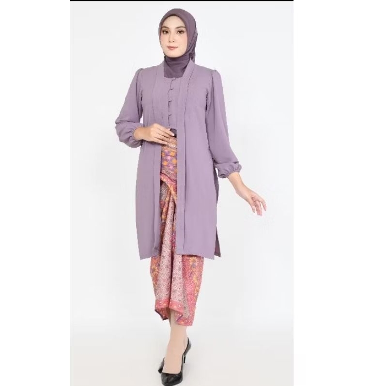 [Dear Aurenn] Kartika kebaya hijab modern kutu baru casual kondangan wisuda lamaran simple elegan mu