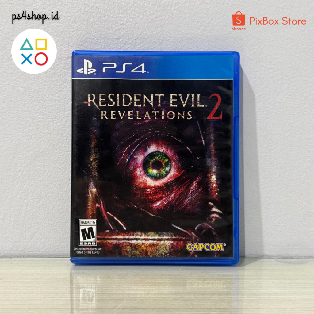 BD Kaset PS4 Resident Evil Revelations 2 Second Bekas Ori | RE Revelations Game Horror Survival Epis
