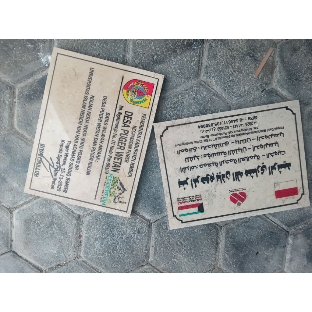 Prasasti Marmer 40x60cm Termurah