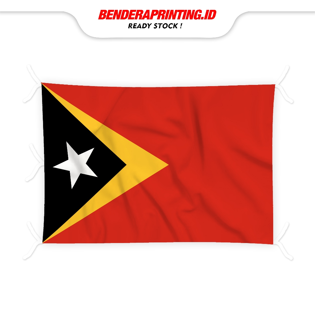 Bendera Timor Leste Printing Timor Leste Flag