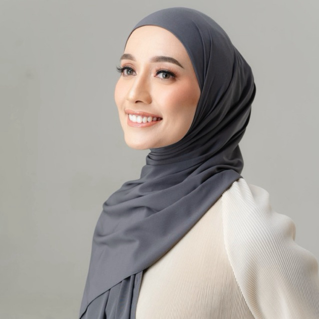 ELUNA PASHMINA INSTANT - Hijab Instant Dengan Material Airy Silk