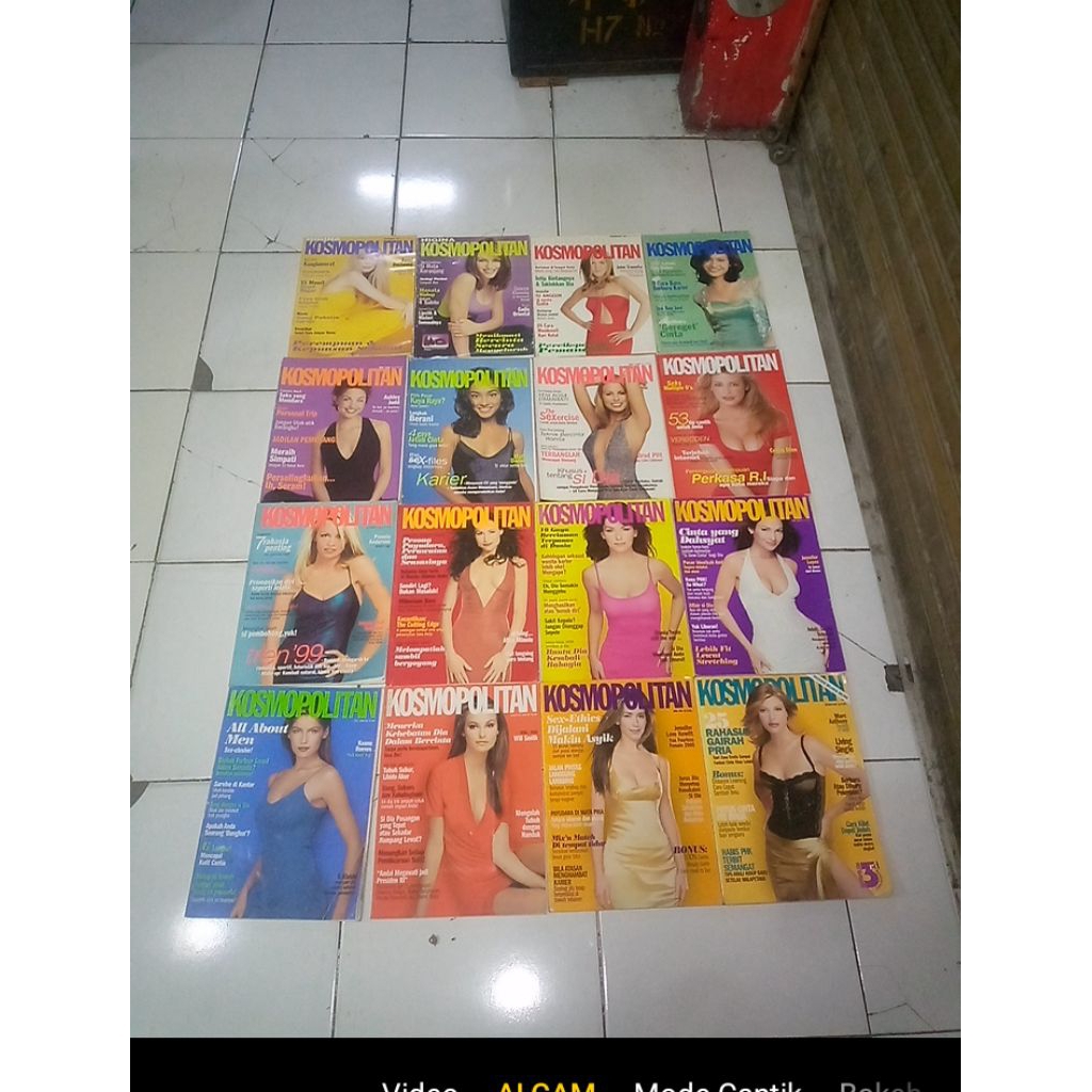 Majalah KOSMOPOLITAN Okt 1997 sampai Apr 2000 - DIJUAL PER SATUAN