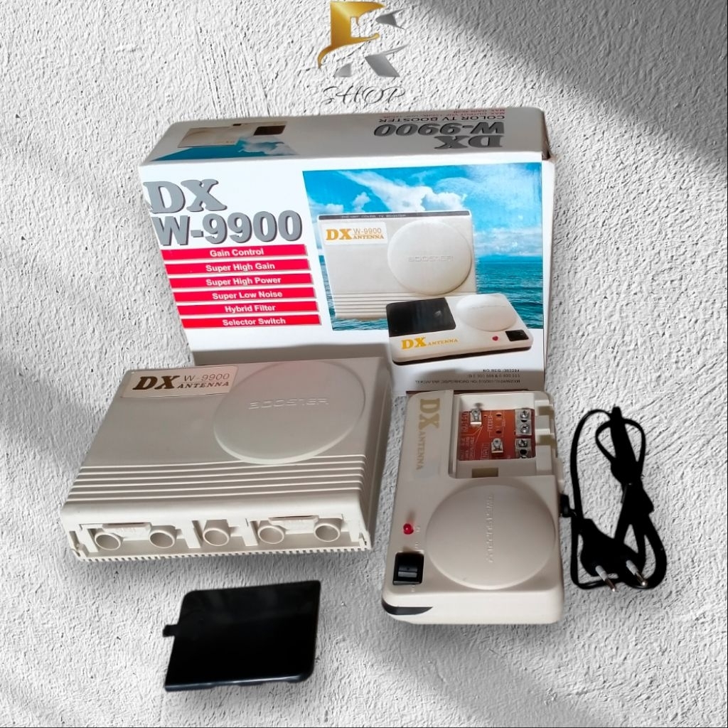 Booster Antena TV Digital DX W9900 Original merk PF