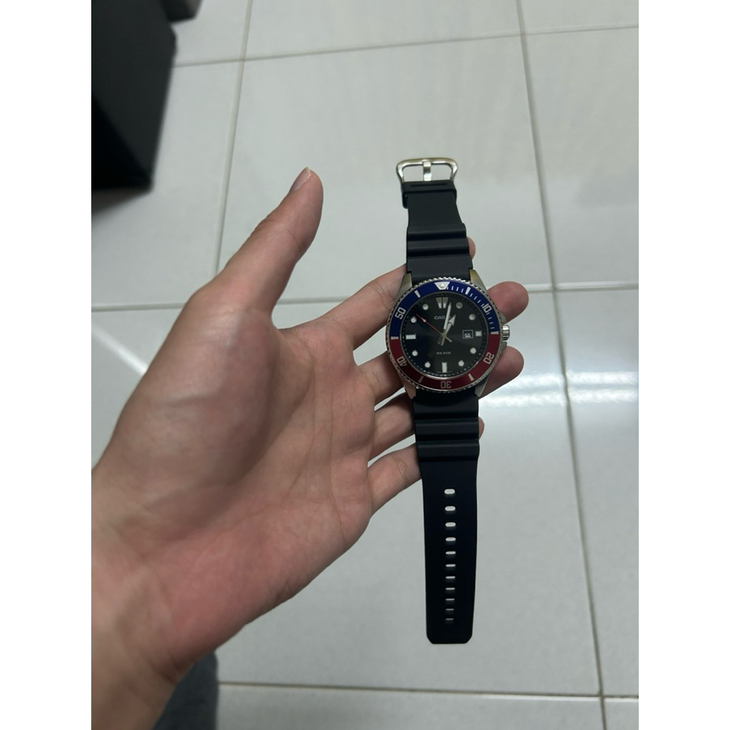 Casio duro mdv107 pepsi bezel