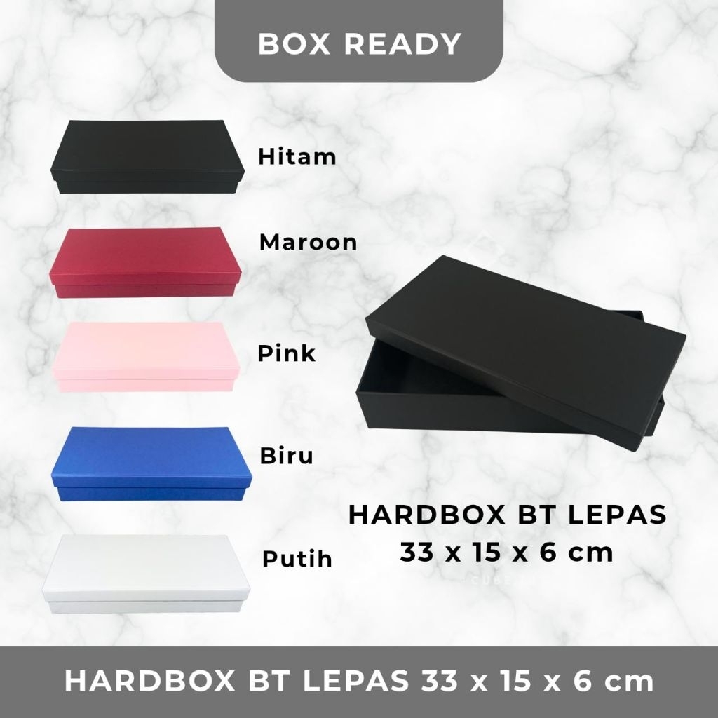 KOTAK KADO / BOX / HARD BOX / DUS SOUVENIR BUKA TUTUP LEPAS 33 X 15 X 6
