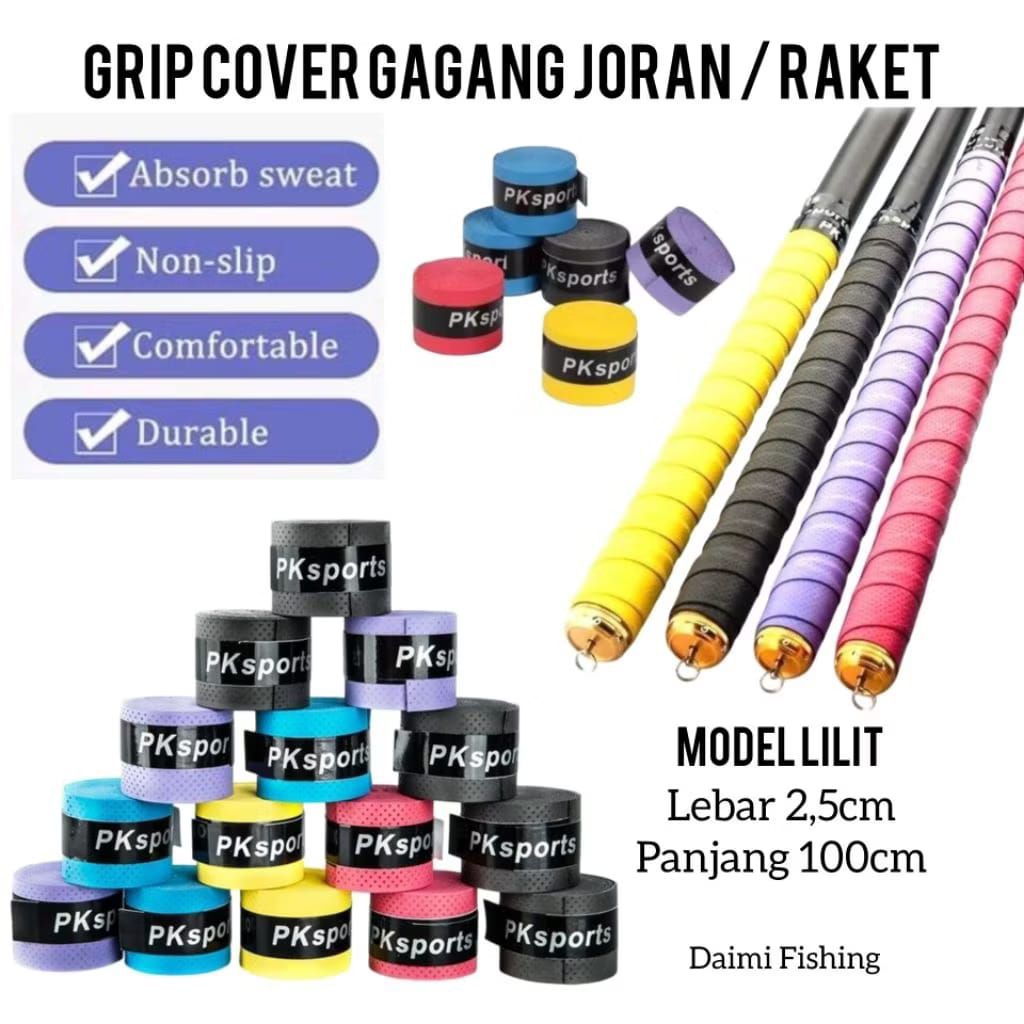 Grip Joran Pancing | Karet Bakar Joran | Blebet Joran Pancing
