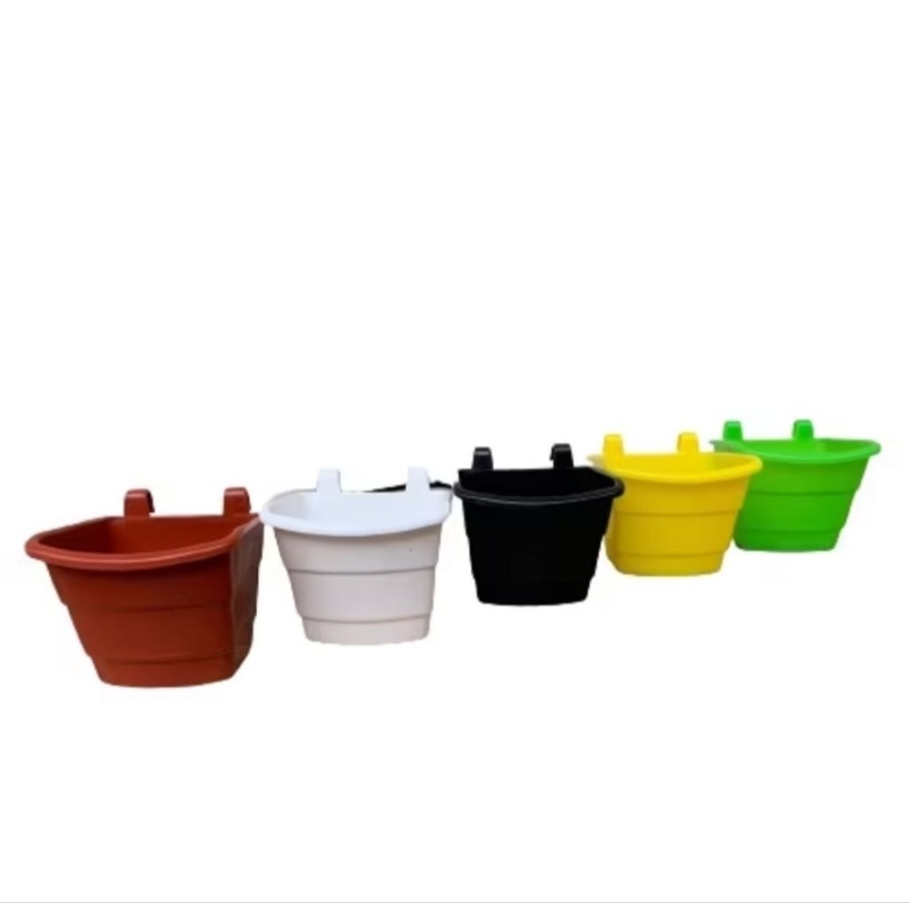 Pot DINDING CANTOL TEMPEL TIP Putih Hitam -Pot Dinding Tempel Manis Mini Murah