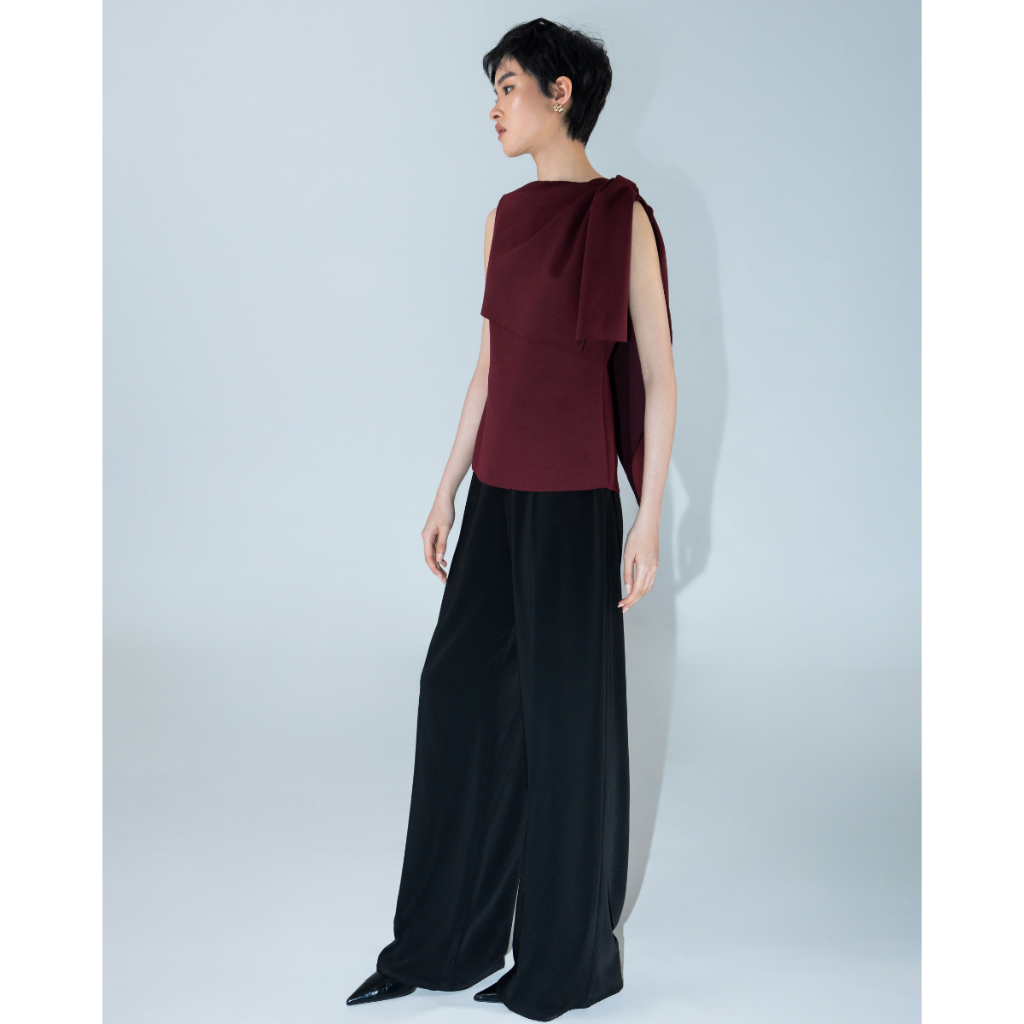 FLOMORS - RIONA TOP MAROON