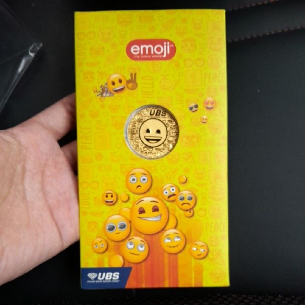 UBS GOLD emoji Smile 0.1 gr