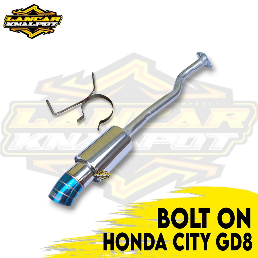 Knalpot Bolt On Honda City GD8 Idsi Vtec