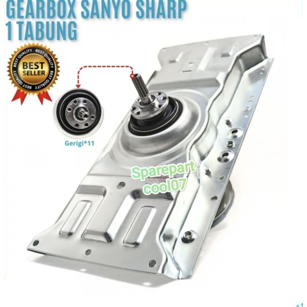 GEARBOX MESIN CUCI Sanyo GIRBOK  GIRBOX 1 TABUNG GEARBOX