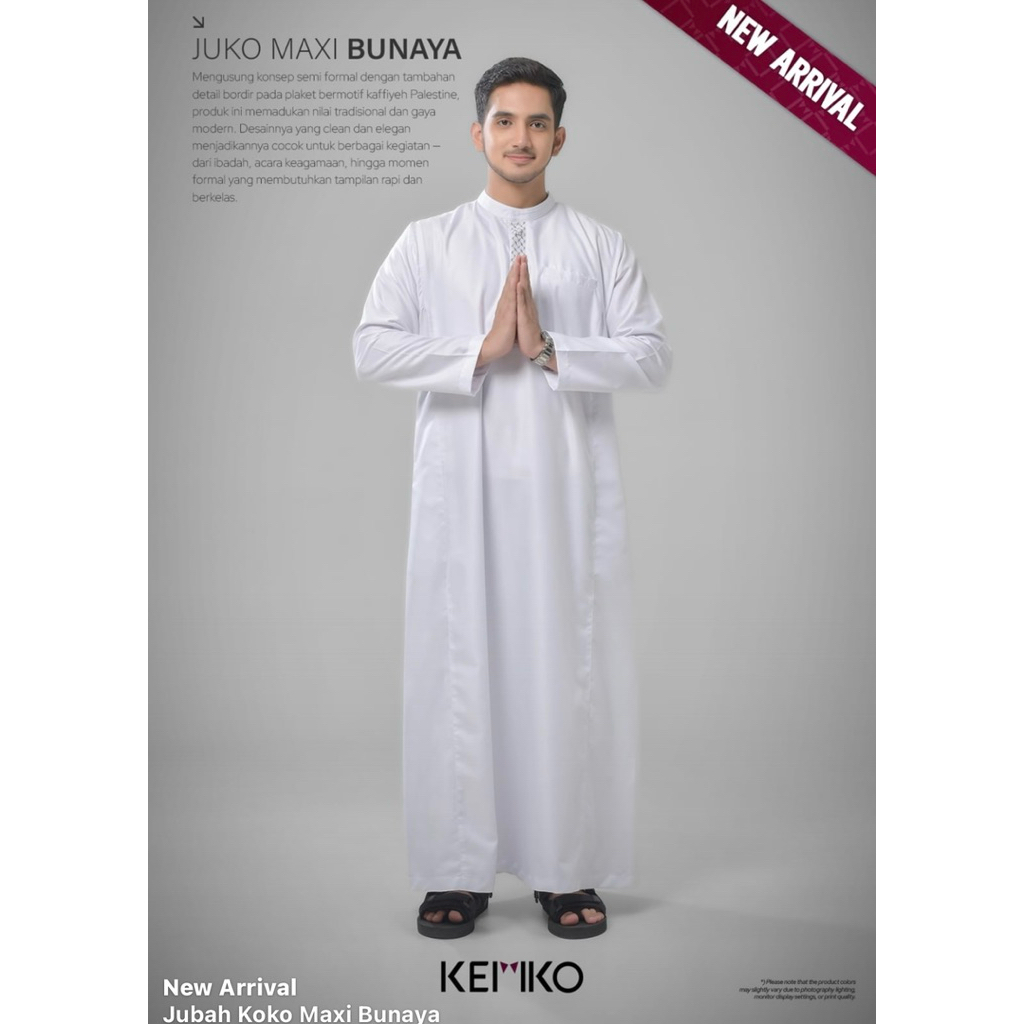 RABBANI - jubah koko pria JUKO MAXI BUNAYA BLG