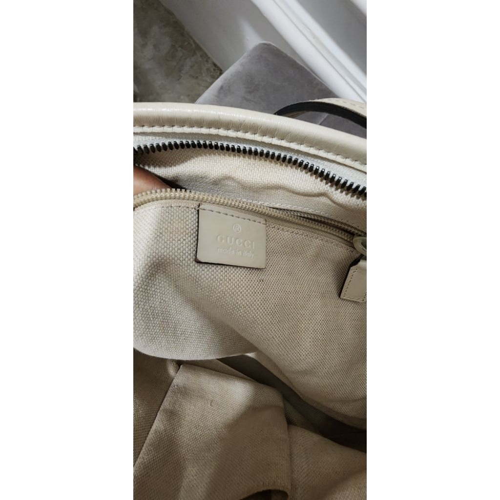 Gucci tote bag floral canvas