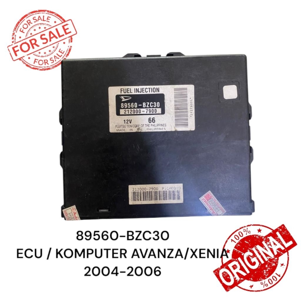89560-BZC30 ECU / KOMPUTER AVANZA/XENIA TAHUN 2004-2006