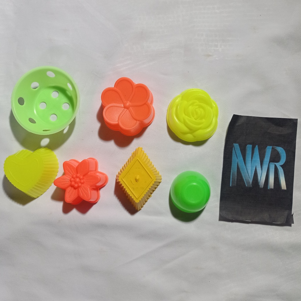 CETAKAN PLASTIK ROTI KUKUS AGAR COKLAT JELLY PUDING KUE PUTU AYU BASAH Dengan Bentuk Mawar Sakura Ja