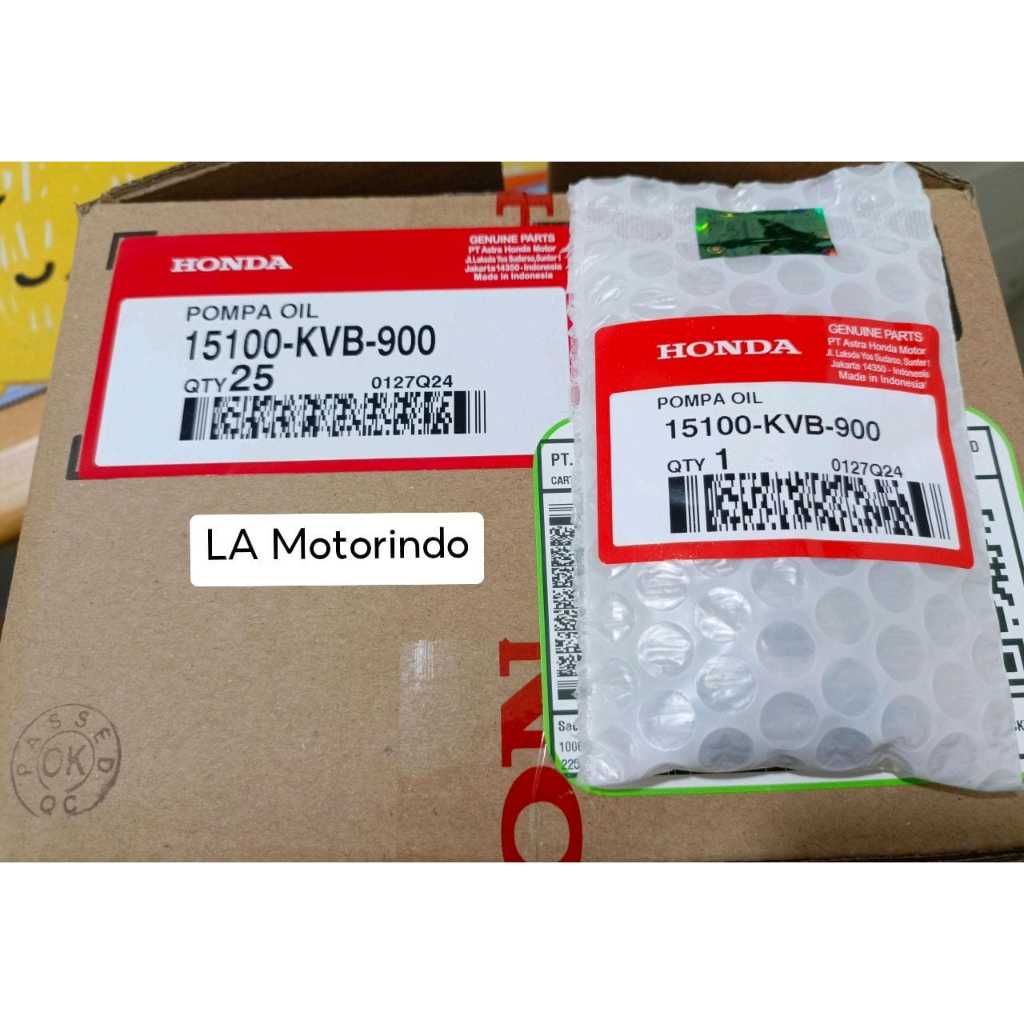 pompa oli vario,beat pop,scoopy,spacy 15100-KVB-900 AHM ORI