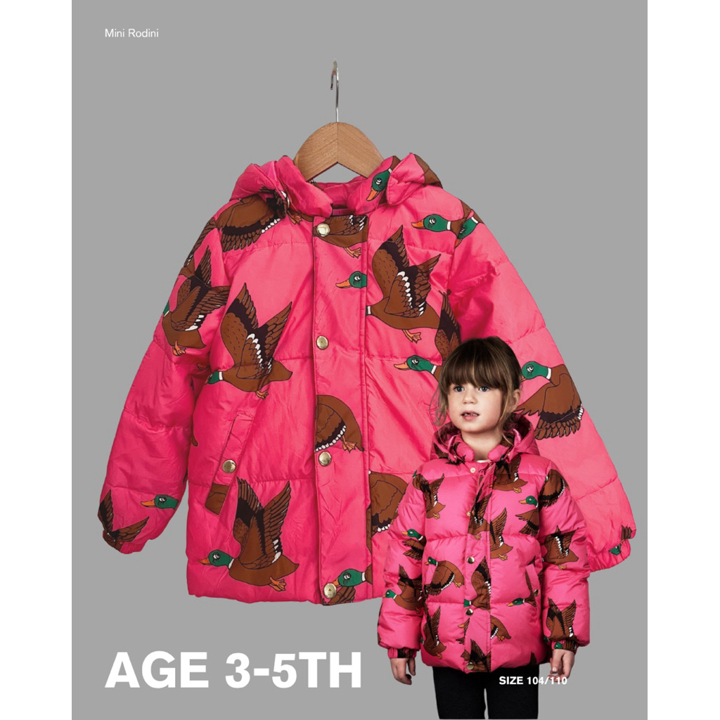 [Preloved] Mini Rodini Padded Duck Jacket