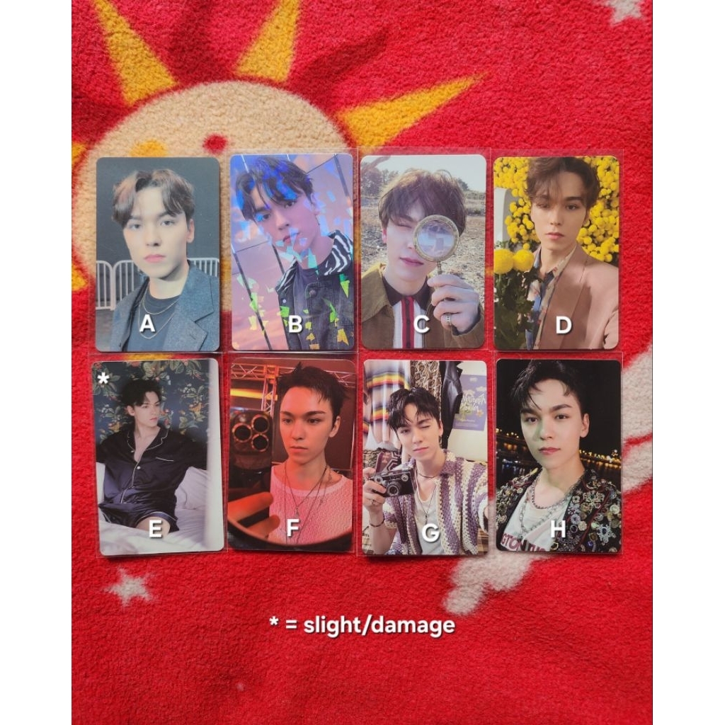 Photocard Seventeen Vernon