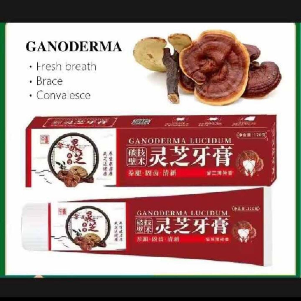 GANODERMA lucidum Original Asli Odol China pemutih gigi kuning penumbuh gigi perbaikan gigi berluban