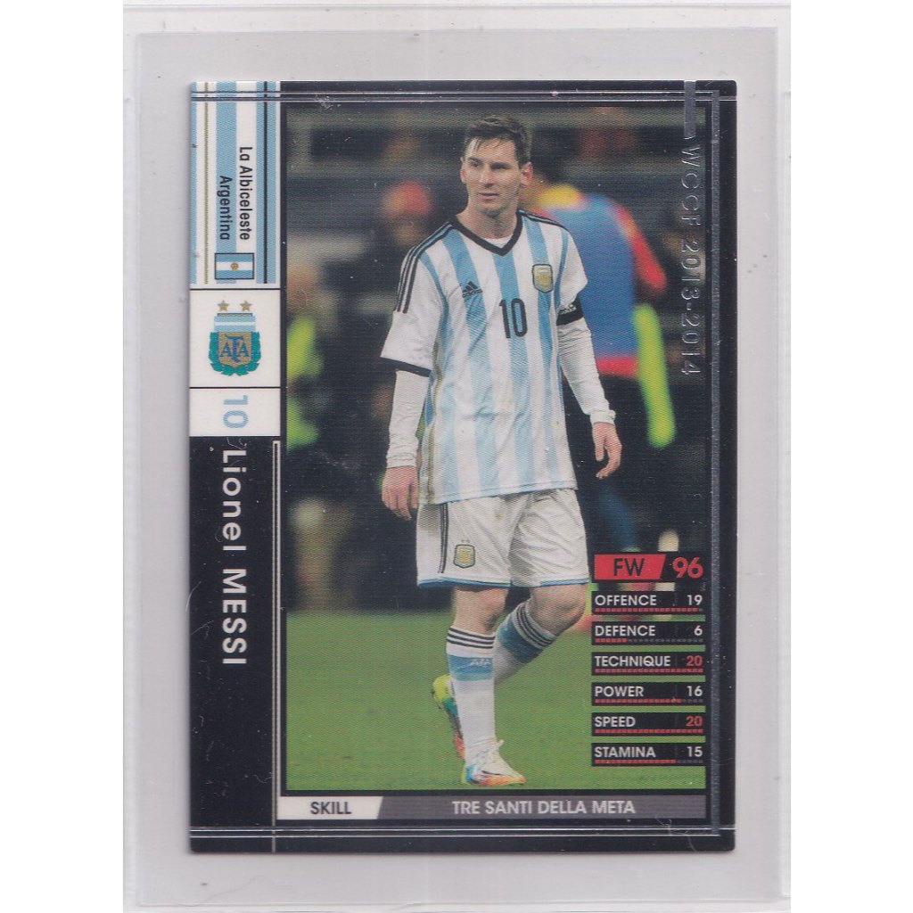 2013-14 Panini WCCF #287/385 La Albiceleste Lionel Messi