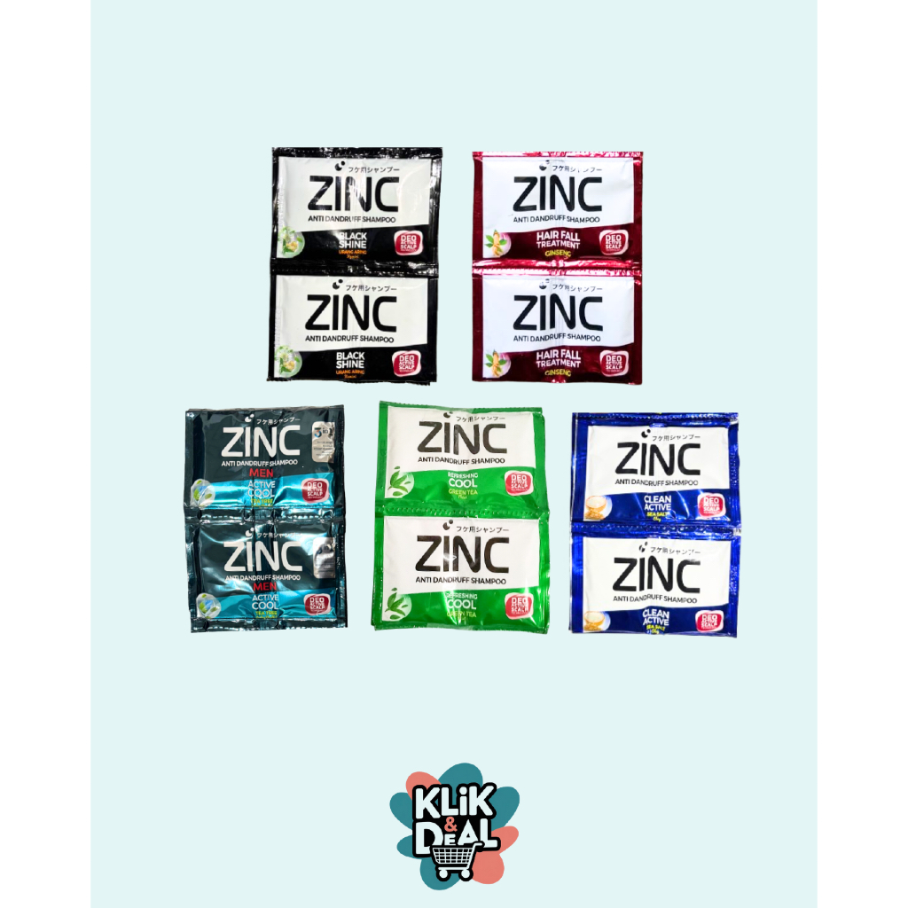 Shampo Zinc 1 Renceng / Shampo Zinc Renceng 24 Sachet