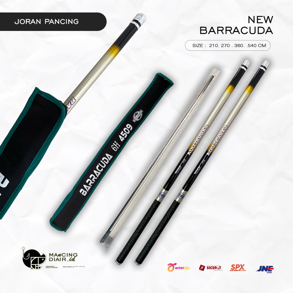 NEW GENERATION Joran Tegek Stella Baracuda 6H GEN 2 (BONUS RUAS) || 210.270.360.450.540